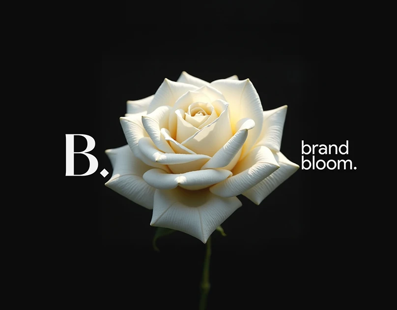 Brand Bloom: A 3D Website and Visual Identity